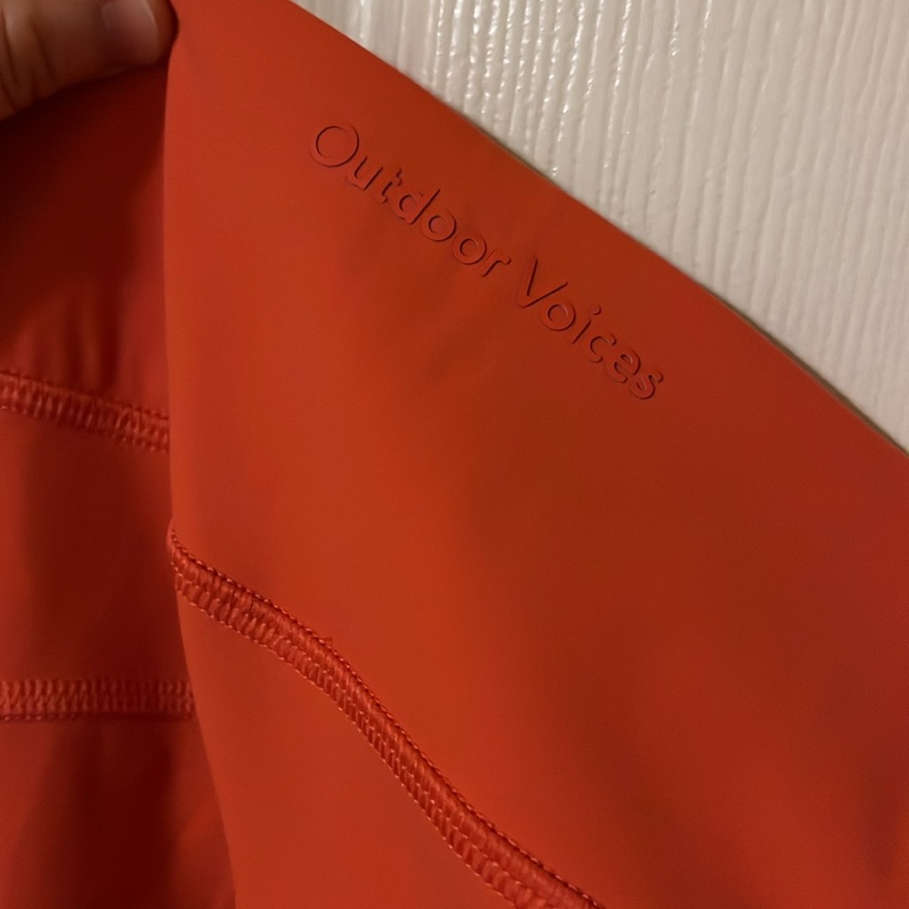 Outdoor Voices Orange and Pink Leggings - Picture 6 of 11